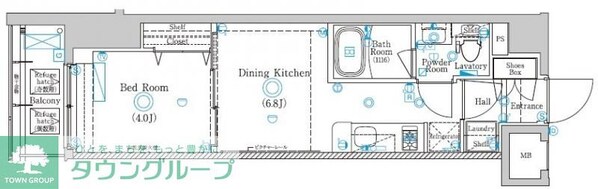 ラフィスタ志村坂上IIの物件間取画像